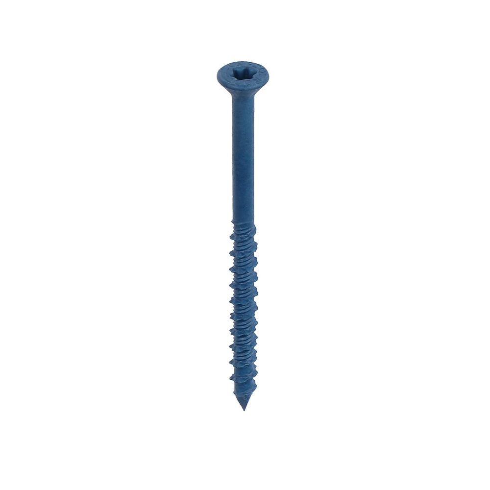 Tapcon 28565/24565 Star Flat Head Concrete Screws, 2-3/4", Steel