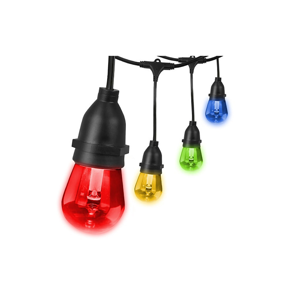 Feit Electric SL24-12/RGBW/AG S14 LED Color Changing String Light, 120 volt
