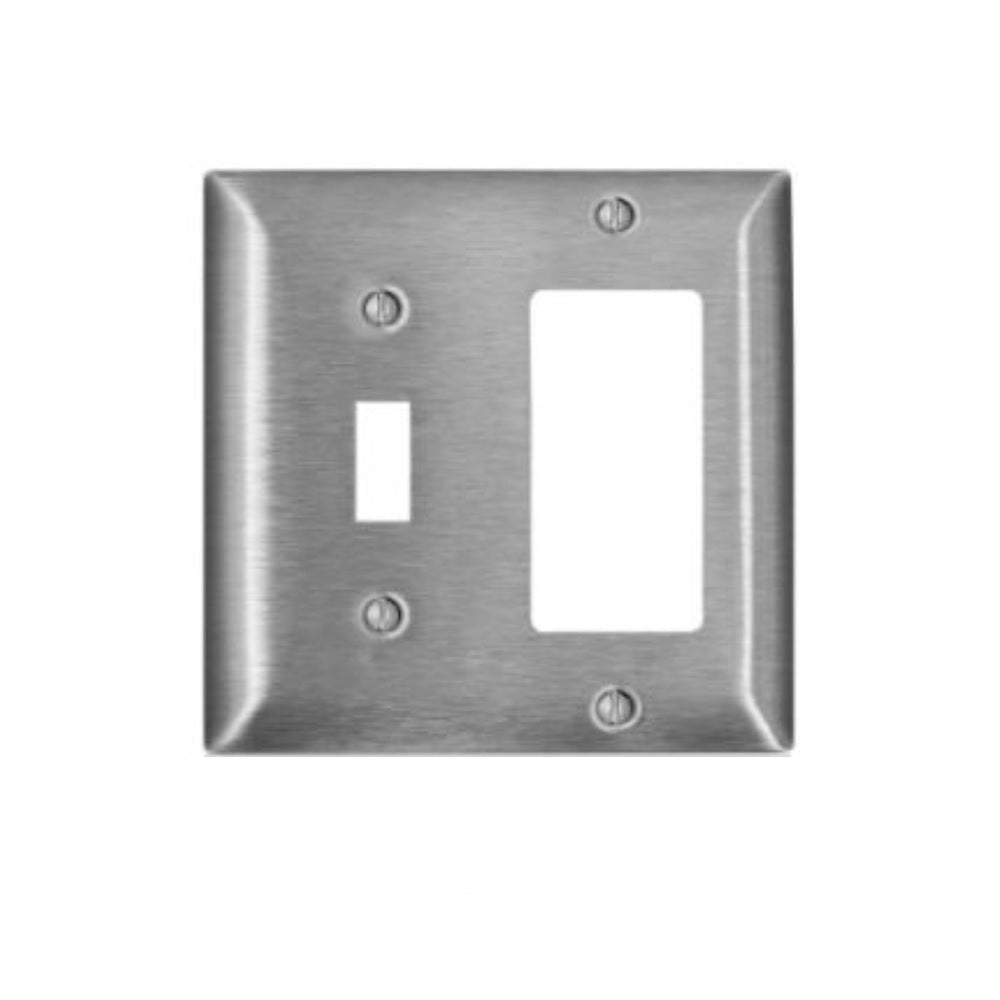 Leviton SL126-000 C-series Decora/Toggle Wall Plate, Satin