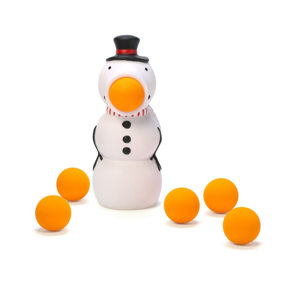 Hog Wild 54520 Snowman Popper Toy, Multicolored, Foam, 7 pc.