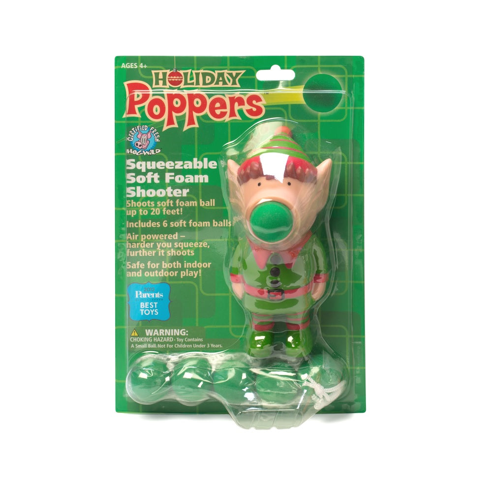 Hog Wild 54510 Elf Popper Toy, Multicolored, Foam, 7 pc.