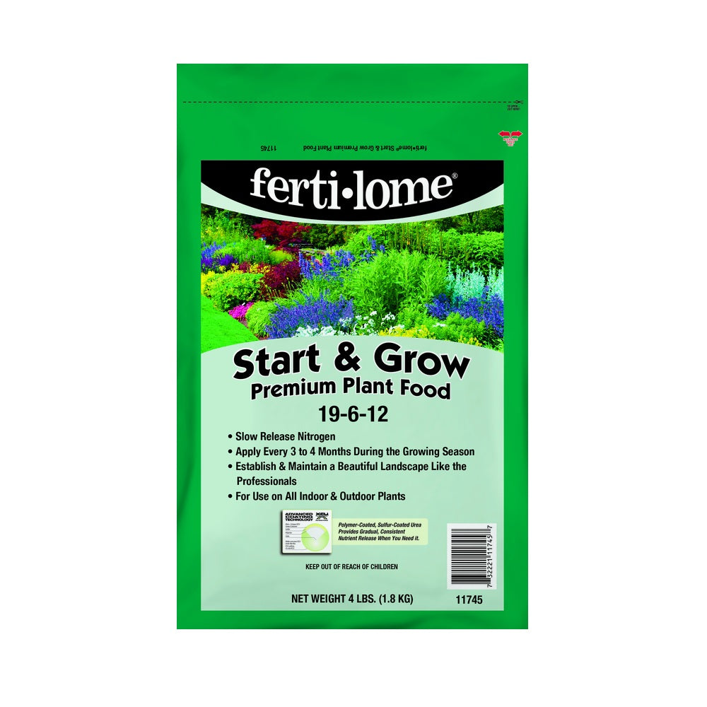 Ferti-lome 11745 Start-N-Grow Premium Granules Plant Food, 4 lb.