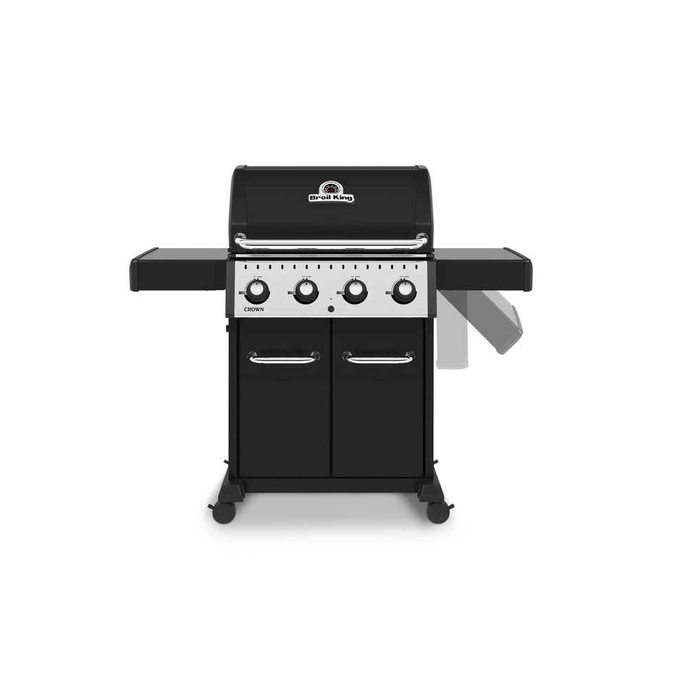 Broil King 865254 Crown 420 4 burners Liquid Propane Grill, Black