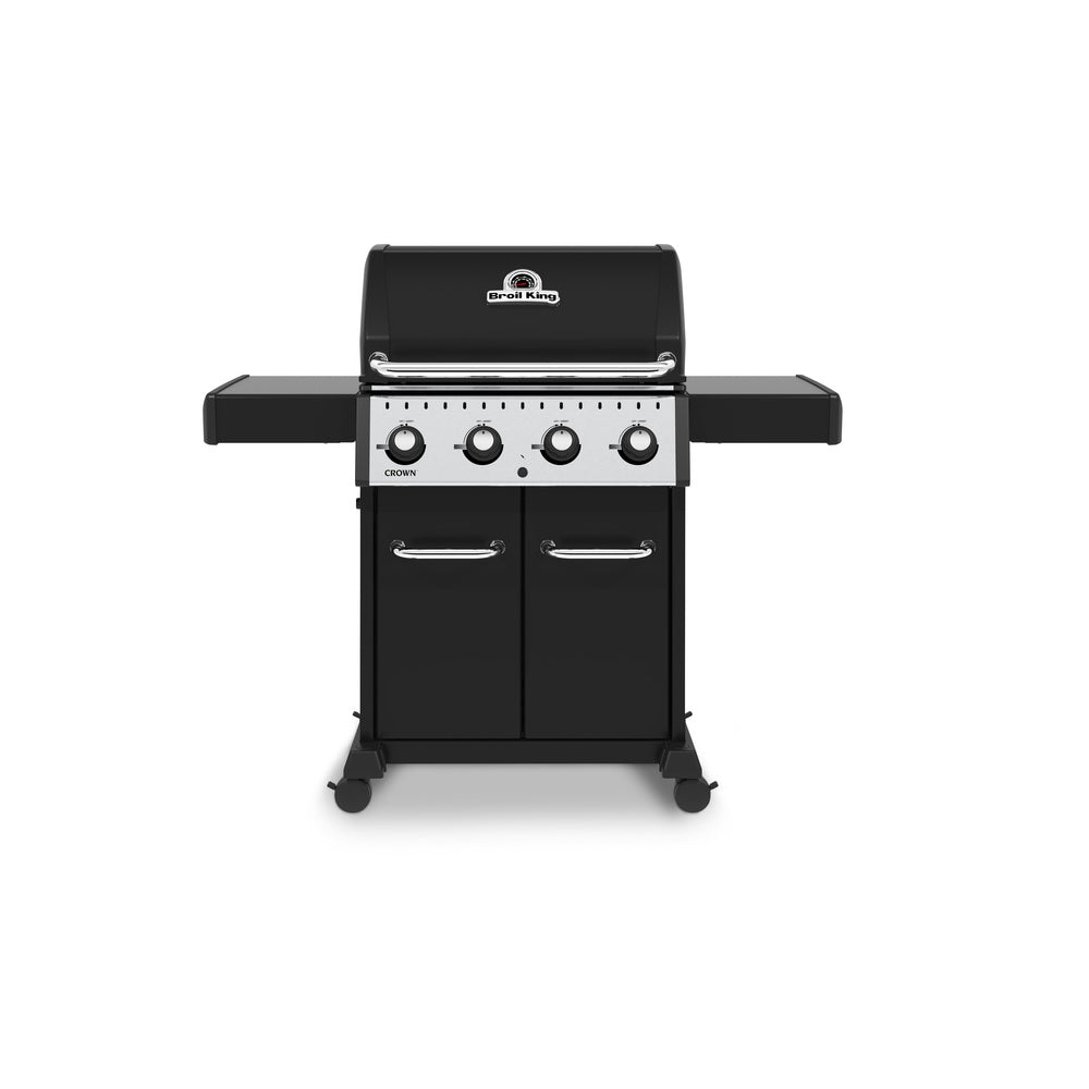 Broil King 865254 Crown 420 4 burners Liquid Propane Grill, Black