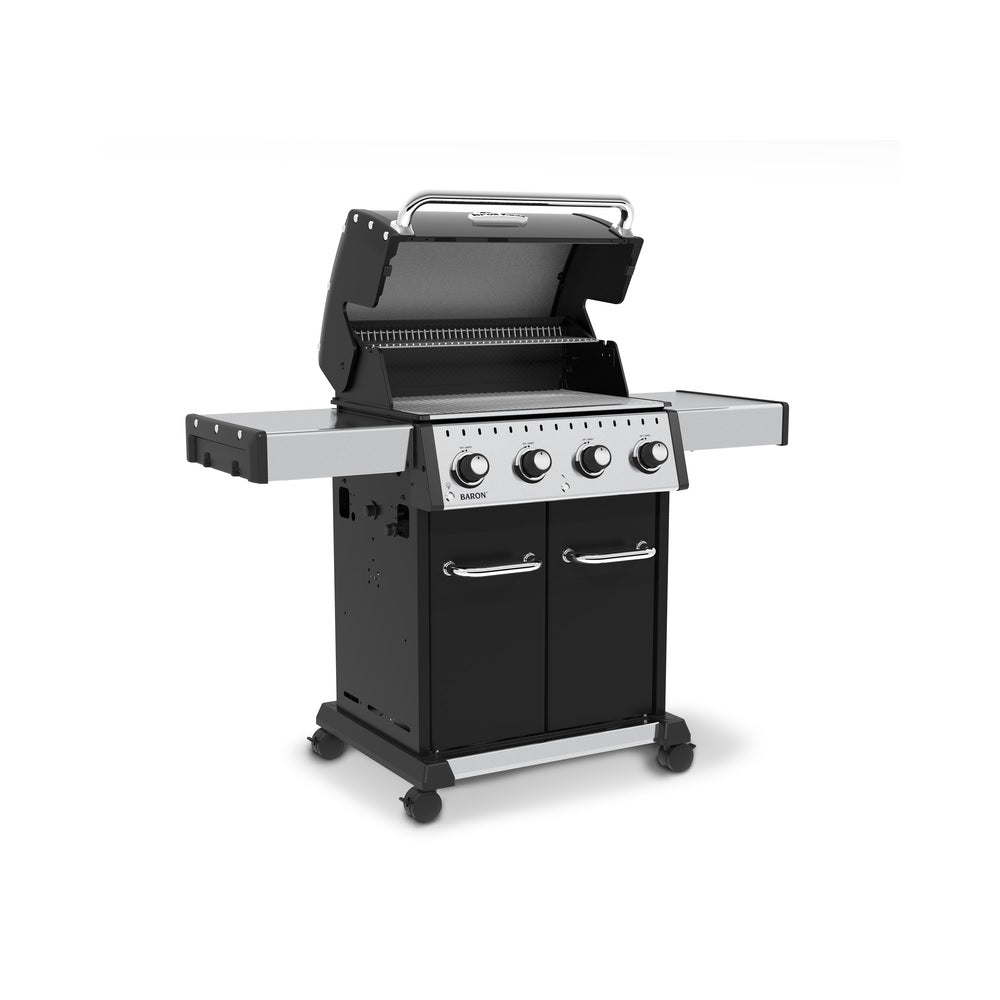 Broil King 875214 4 burners Liquid Propane Grill, Black