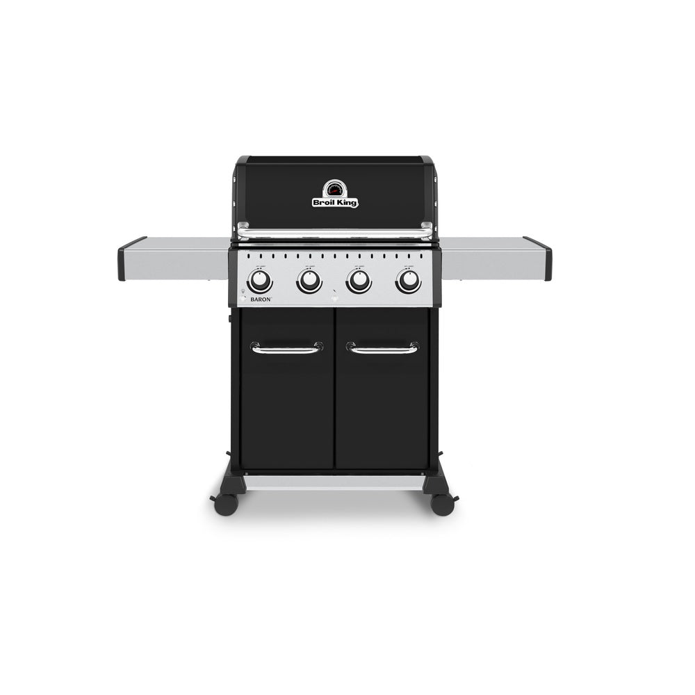 Broil King 875214 4 burners Liquid Propane Grill, Black