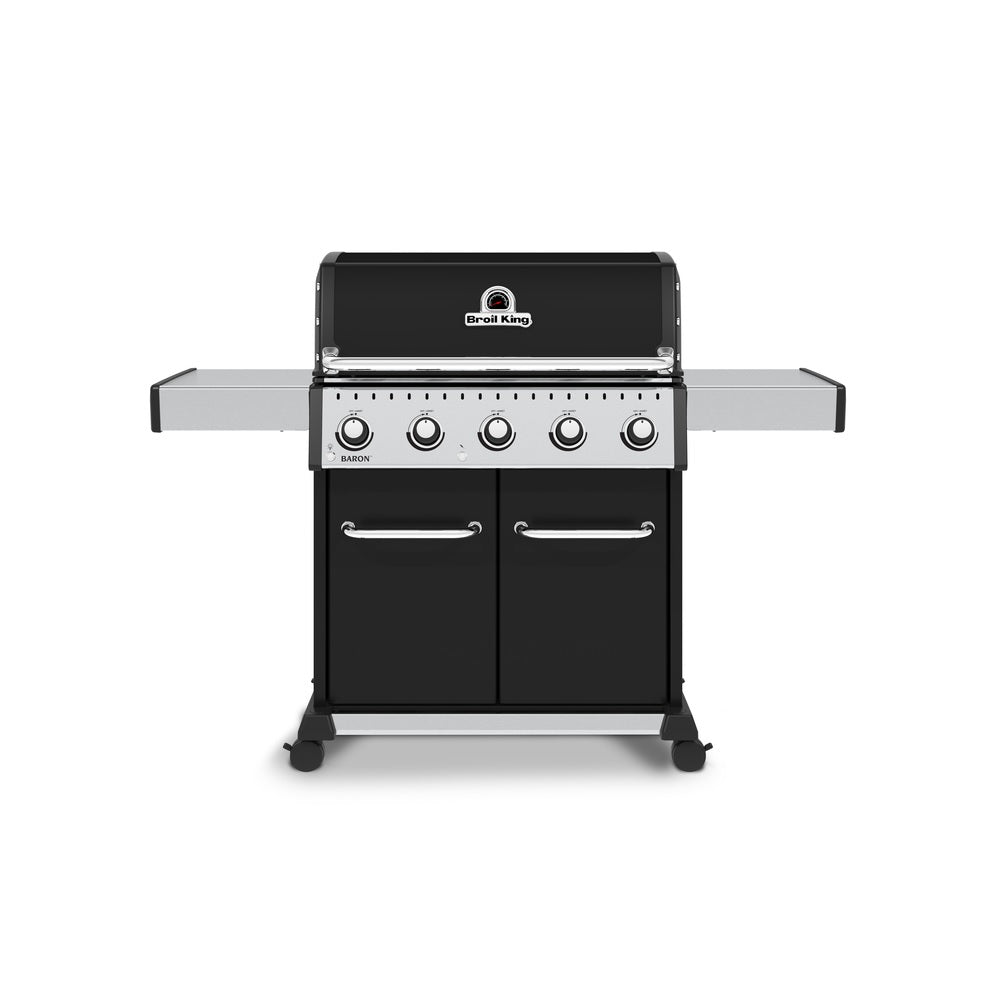 Broil King 876214 5 burners Liquid Propane Grill, Black