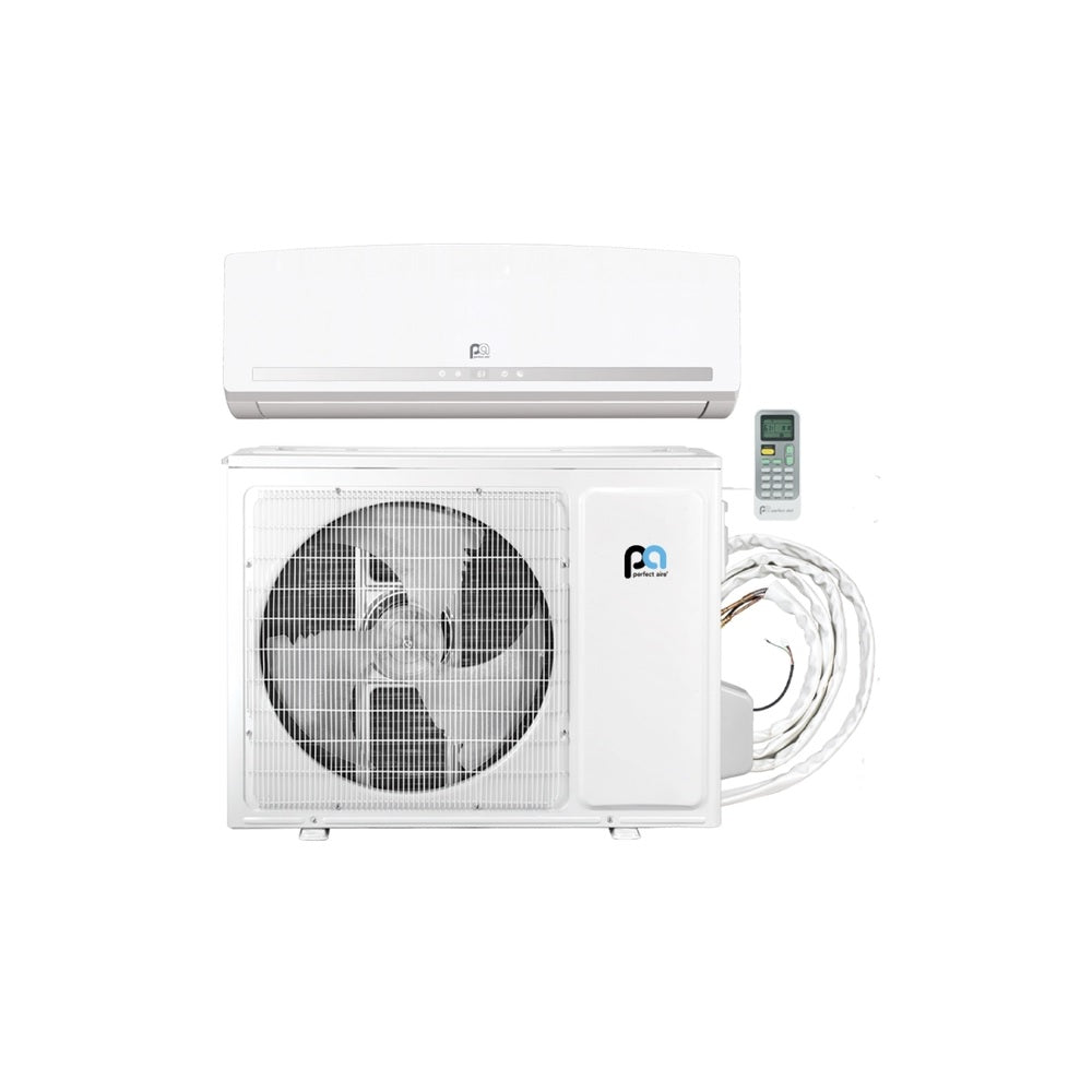Perfect Aire 3PAMSHQC12 Mini-Split Heat Pump Kit, 44" x 24", White
