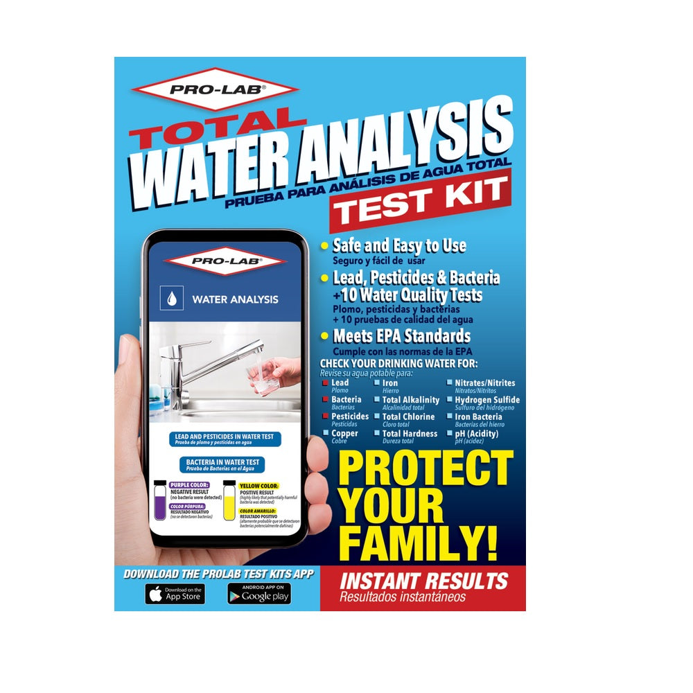 Pro-Lab TW120 Total Water Analysis Test Kits, 1 pk