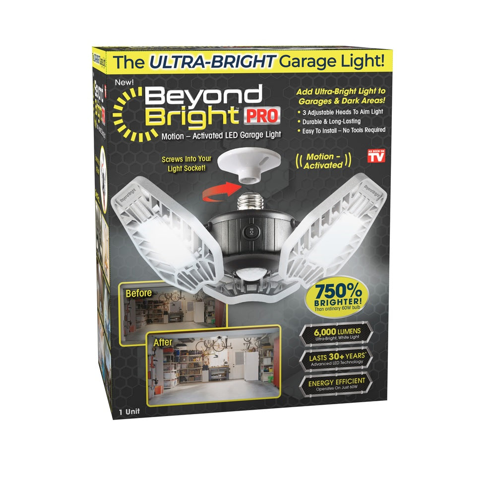 Beyond Bright BEBRPRO-MC4 Motion Activated LED Garage Light, 1 pc
