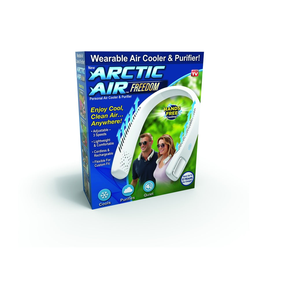 Arctic Air AAFR-MC4 Personal Hands Free Air Cooler/Purifier, White