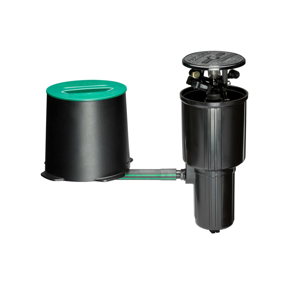 Rain Bird LG3HE Adjustable Pop-Up Impact Sprinkler, Black