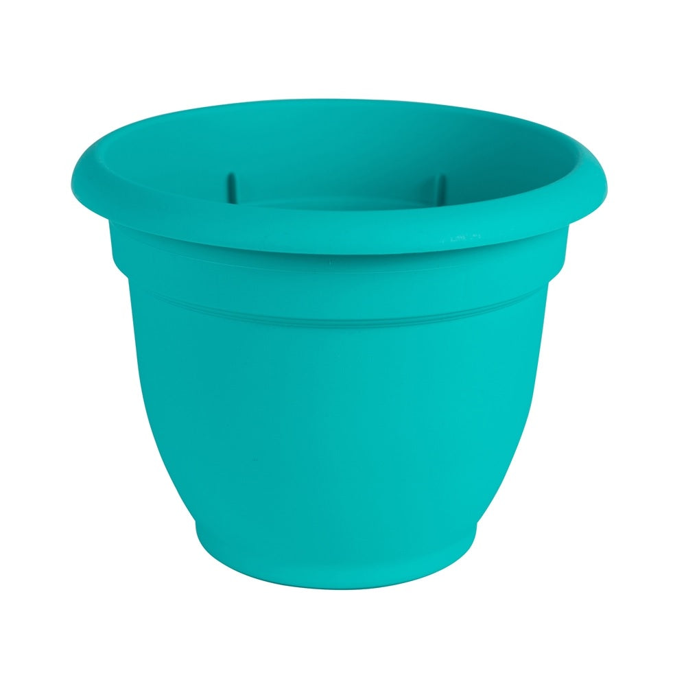 Bloem AP0826 Round Self-Watering Planter, 8-3/4", Plastic, Calypso