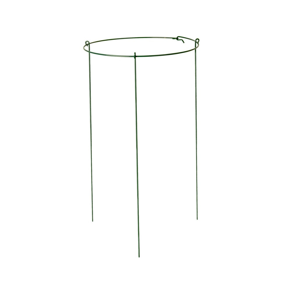 Gardener's Blue Ribbon PP1424 Single Peony Ring Plant Support, Green