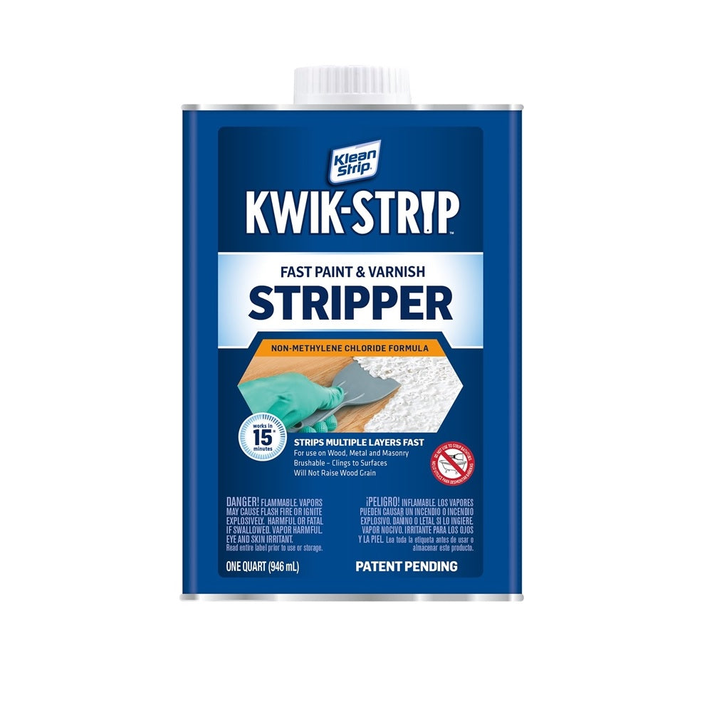 Klean Strip QKWS961 Fast Paint and Varnish Stripper, 1 Quart