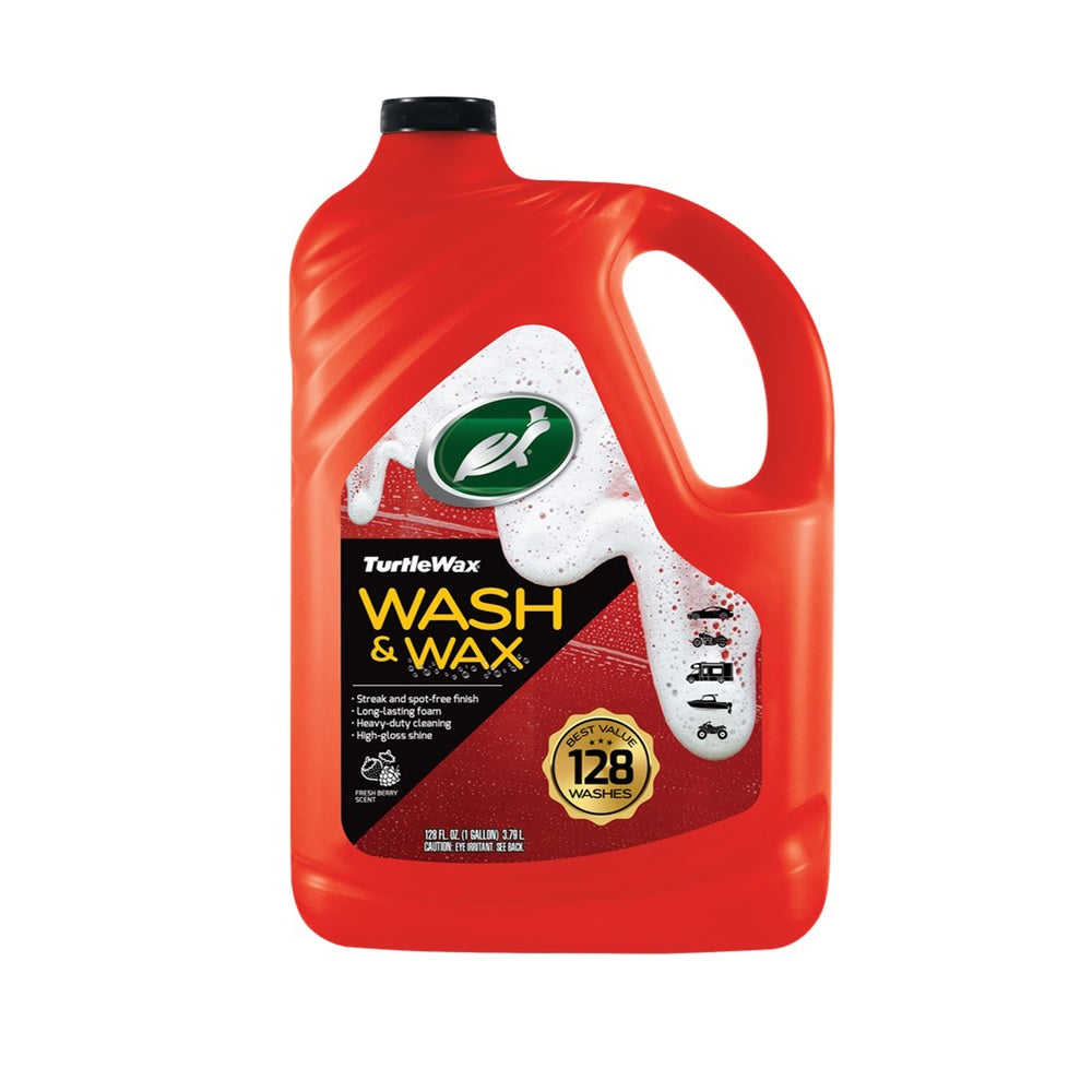 Turtle Wax 53499 Car Wash & Wax, 128 Ounce