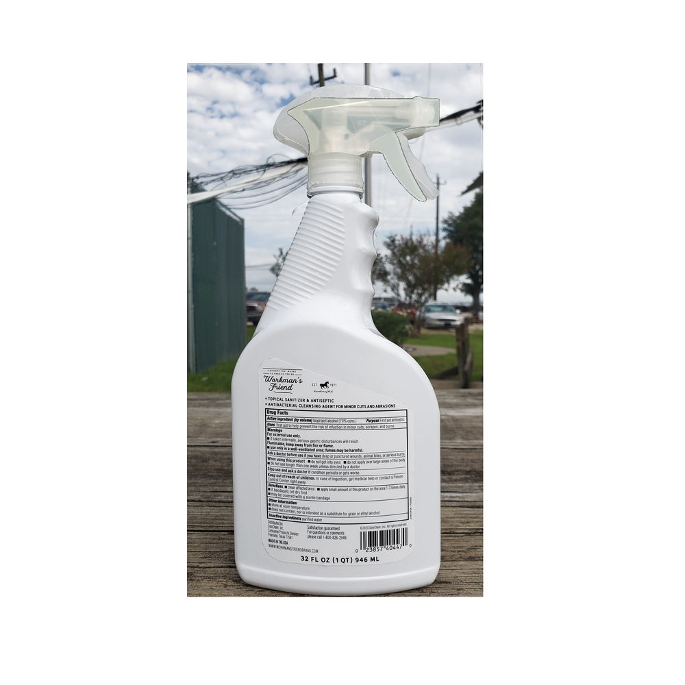 Workman's Friend WF.IPA7FTS.P.04 Scent Antibacterial Cleaner Liquid Spray, 1 qt.