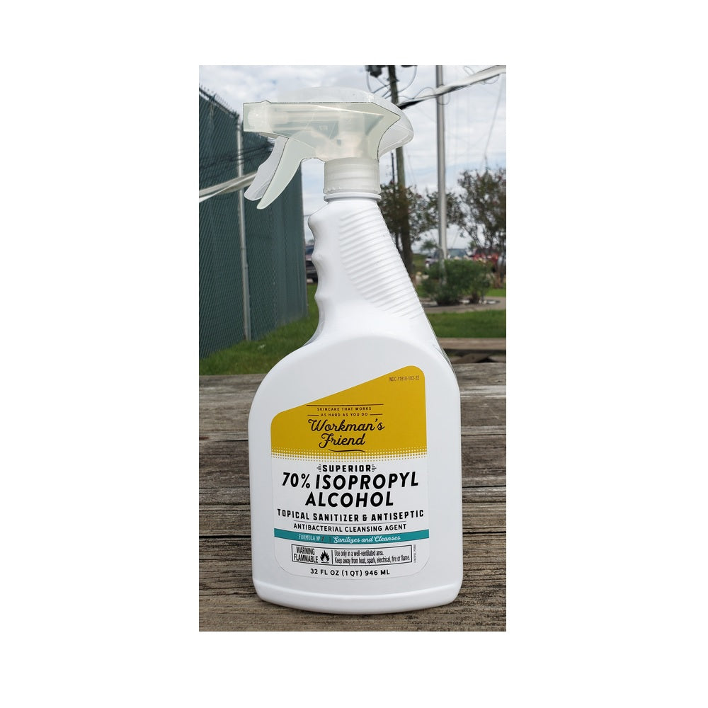 Workman's Friend WF.IPA7FTS.P.04 Scent Antibacterial Cleaner Liquid Spray, 1 qt.