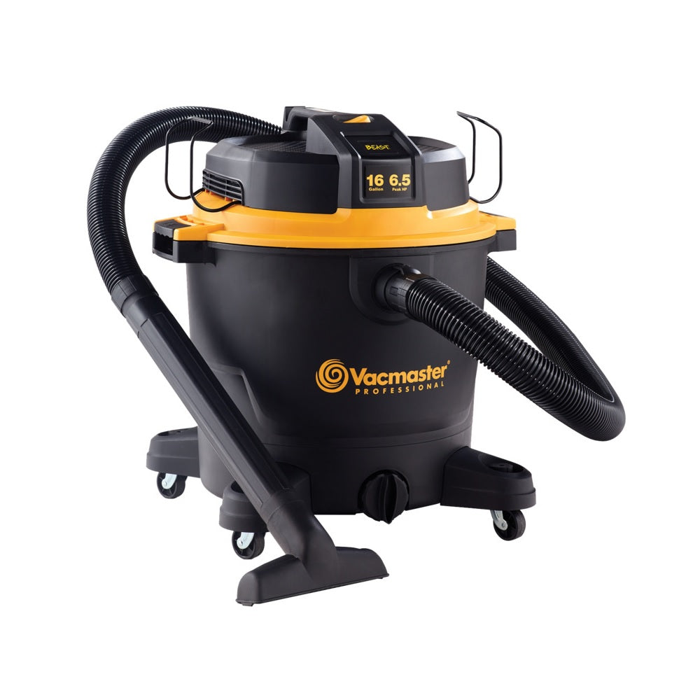 Vacmaster VJH1612PF 0201 Professional Wet/Dry Vac, 16 Gallon, 6.5 Peak HP