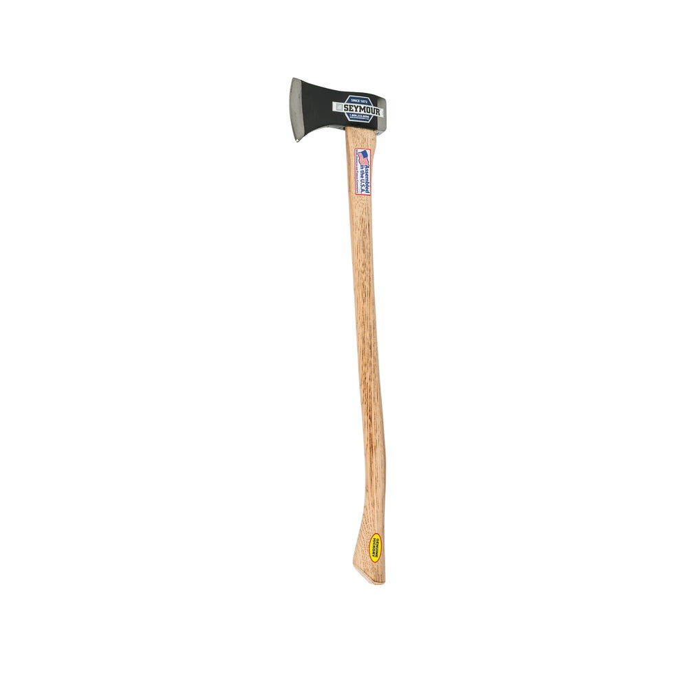 Seymour 41547 Single Bit Michigan Axe, 36" Handle, Natural