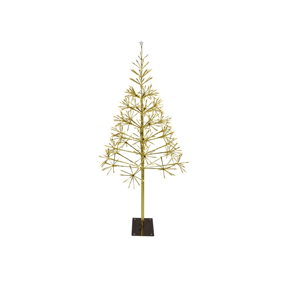 Celebrations LBTR45MGWWTWA Pathway Decor Shimmering Tree, 5'