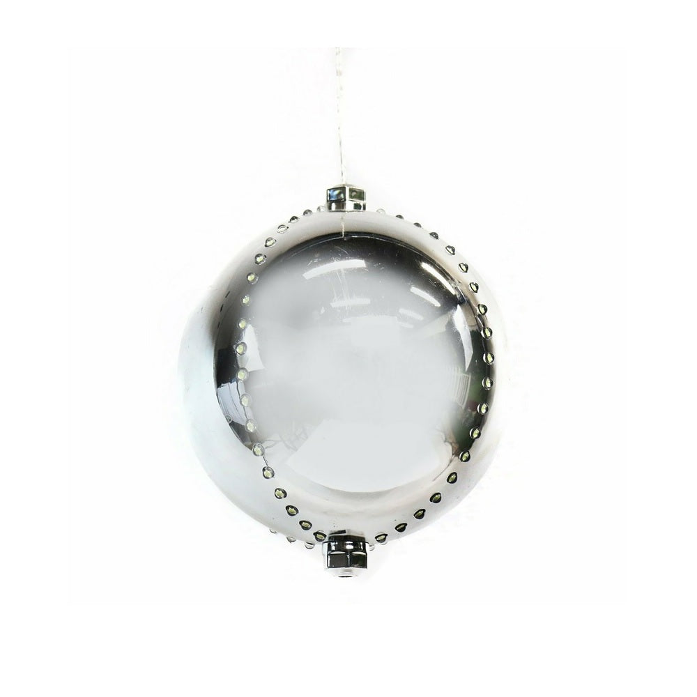 Celebrations ORN6-SLPW Hanging Decor Lighted Ornament, 6", Pure White