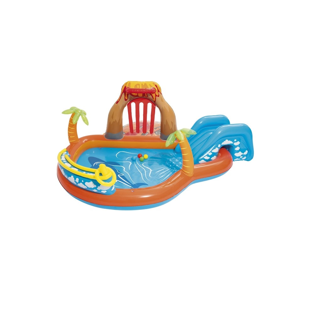 Bestway 53069E Oval Inflatable Pool, 8', Multicolor