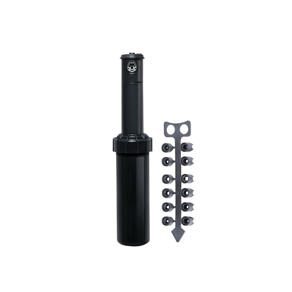 Toro 53825 Adjustable Pop-Up Rotary Sprinkler, Black, Plastic
