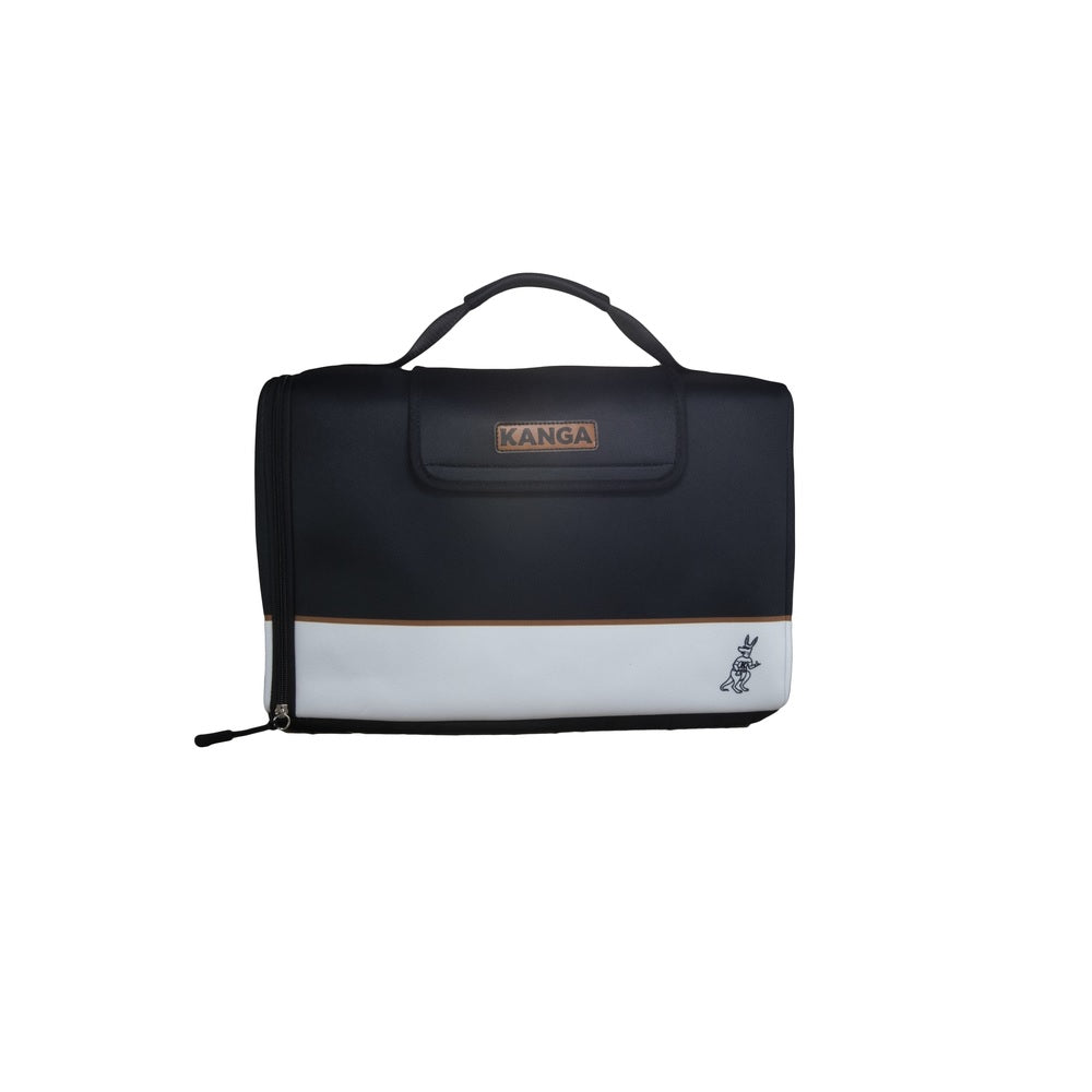 Kanga KM03-ST-12-GIBS Cooler, Black/White, 144 oz.