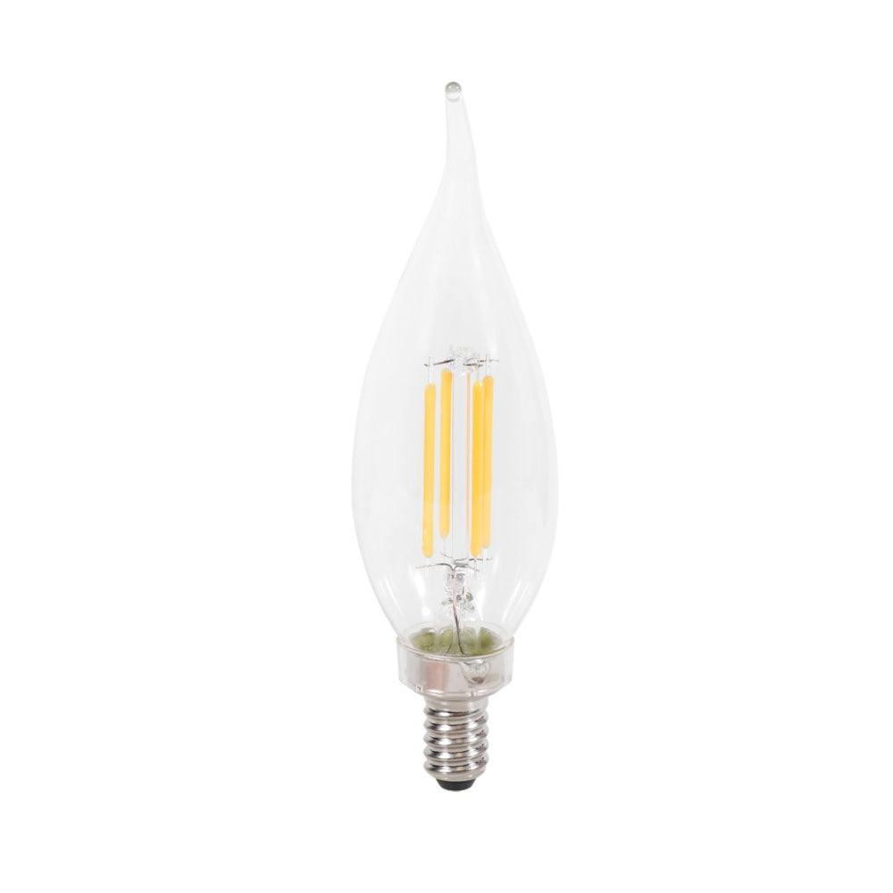 Sylvania 40759 Natural LED B10 Bulb, 5.5W, Clear