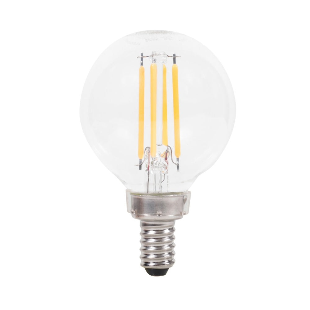 Sylvania 40849 G16.5 LED Bulb, Clear, 350 Lumens