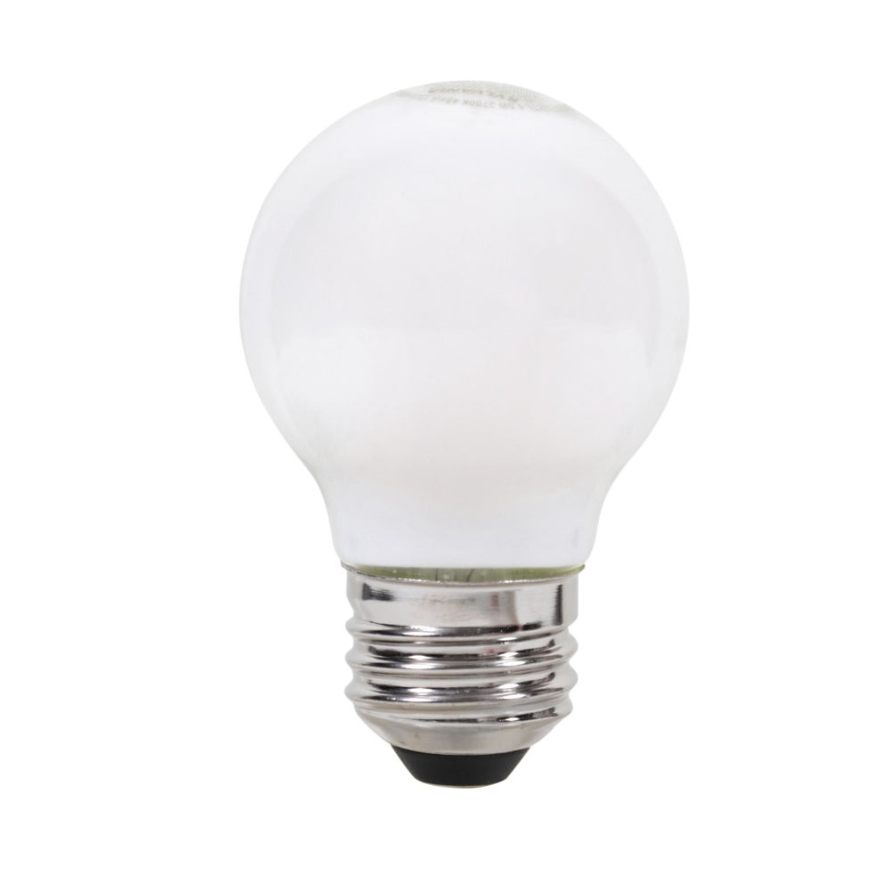 Sylvania 40799 G16.5 LED Bulb, Frosted, 350 Lumens