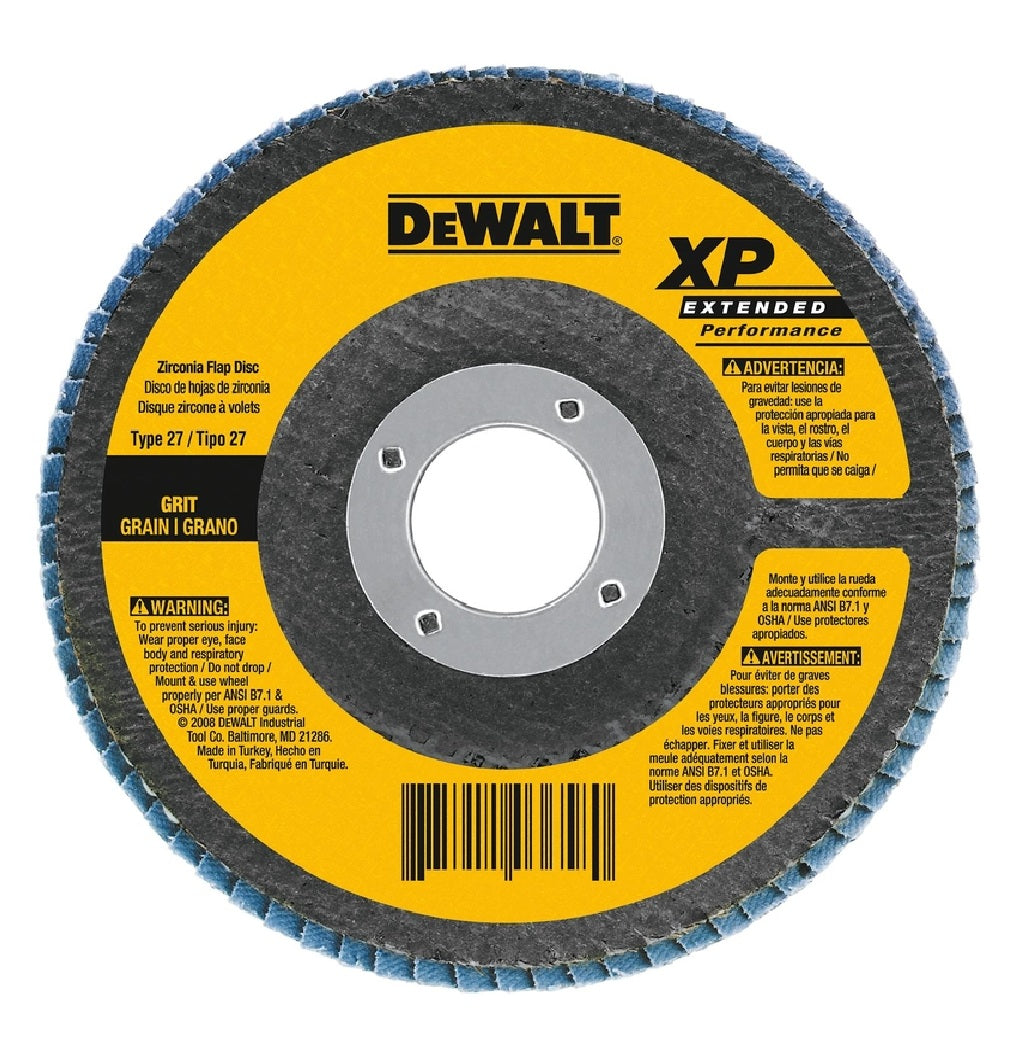 DeWalt DW8330 Zirconia Flap Disc Cut-Off Wheel, Fiberglass