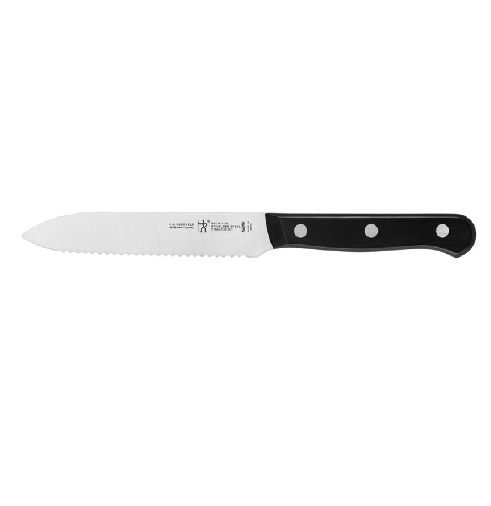 Henckels 17540-133 Stainless Steel Utility Knife, Black/Silver