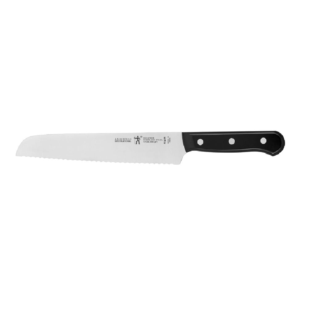 Henckels 17546-203 Stainless Steel Bread Knife, Black/Silver
