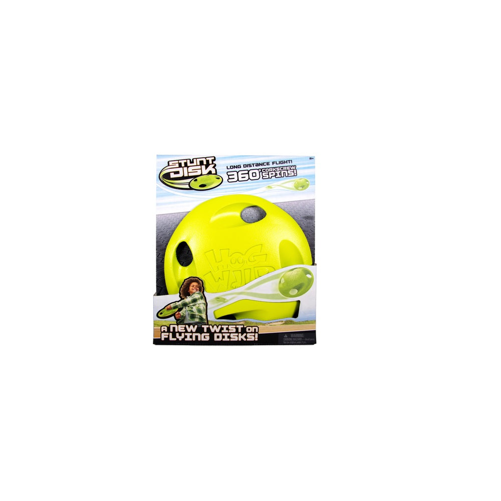 Hog Wild 57020 Stunt Disk, Lime, 1 pk