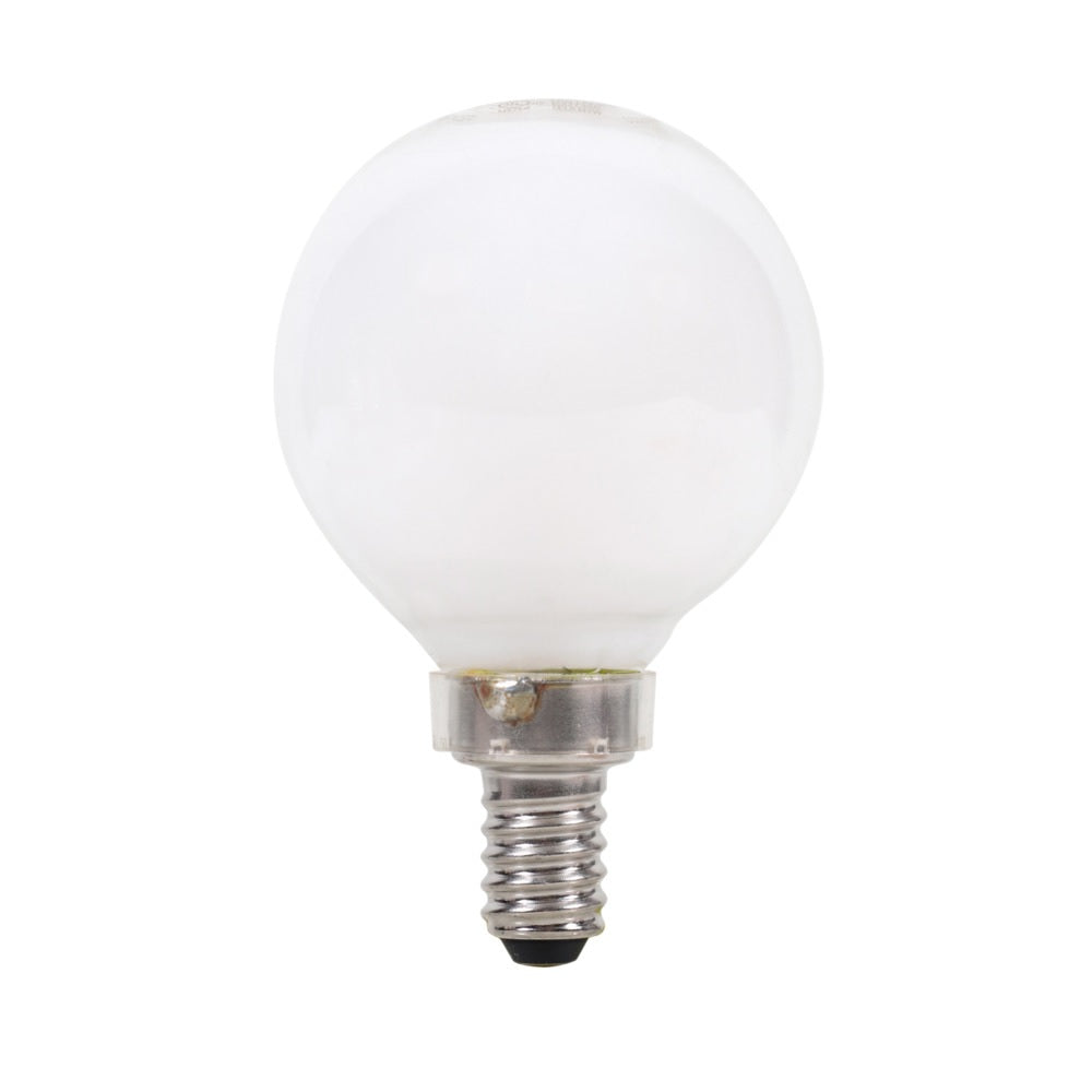 Sylvania 40798 G16.5 LED Dimmable Bulb, Frosted, 4 Watt