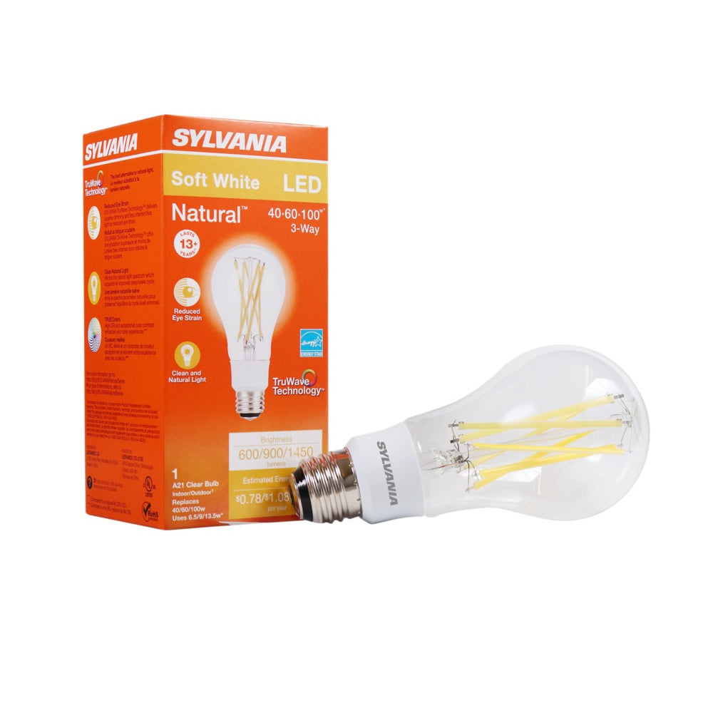 Sylvania 40769 A21 Natural LED Bulb, 13 Watt