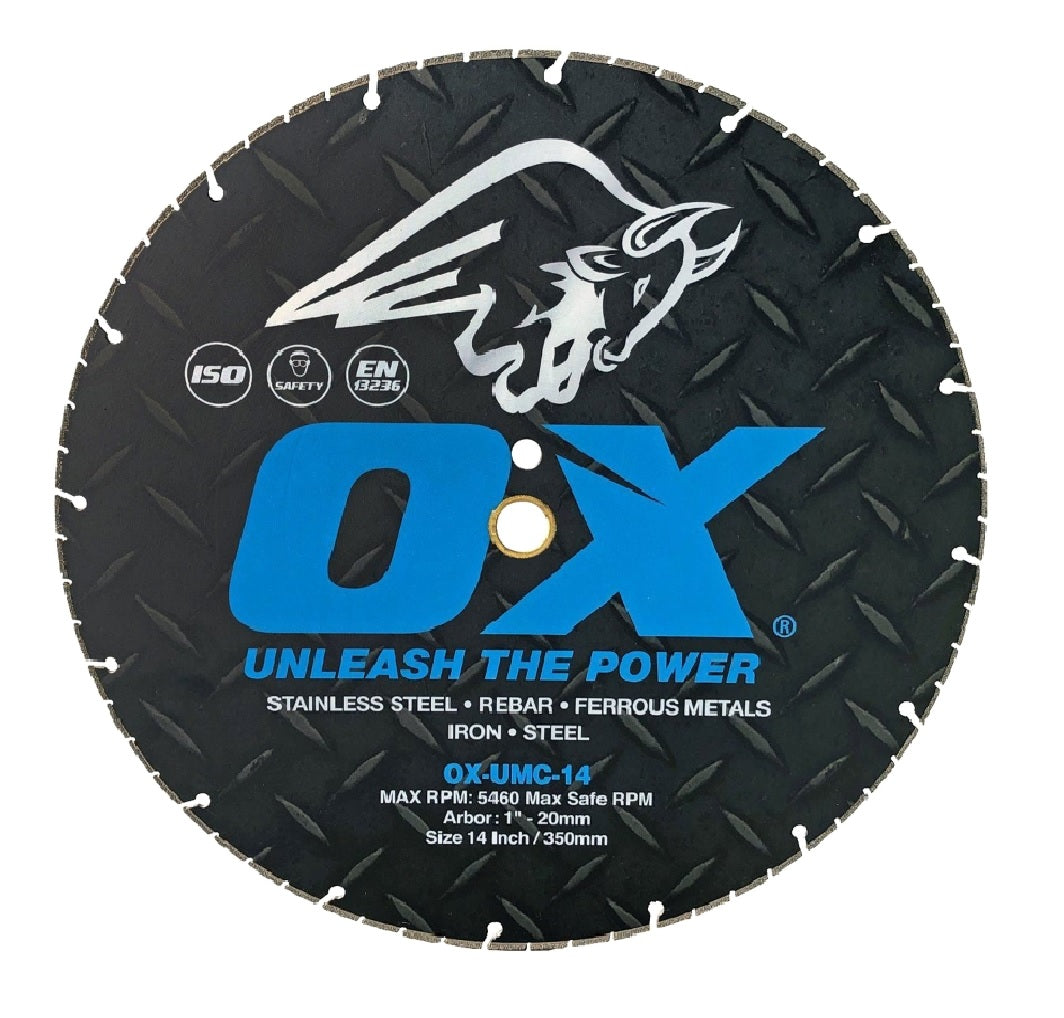 OX Tools OX-UMC-4.5 Metal Cutting Diamond Saw Blade