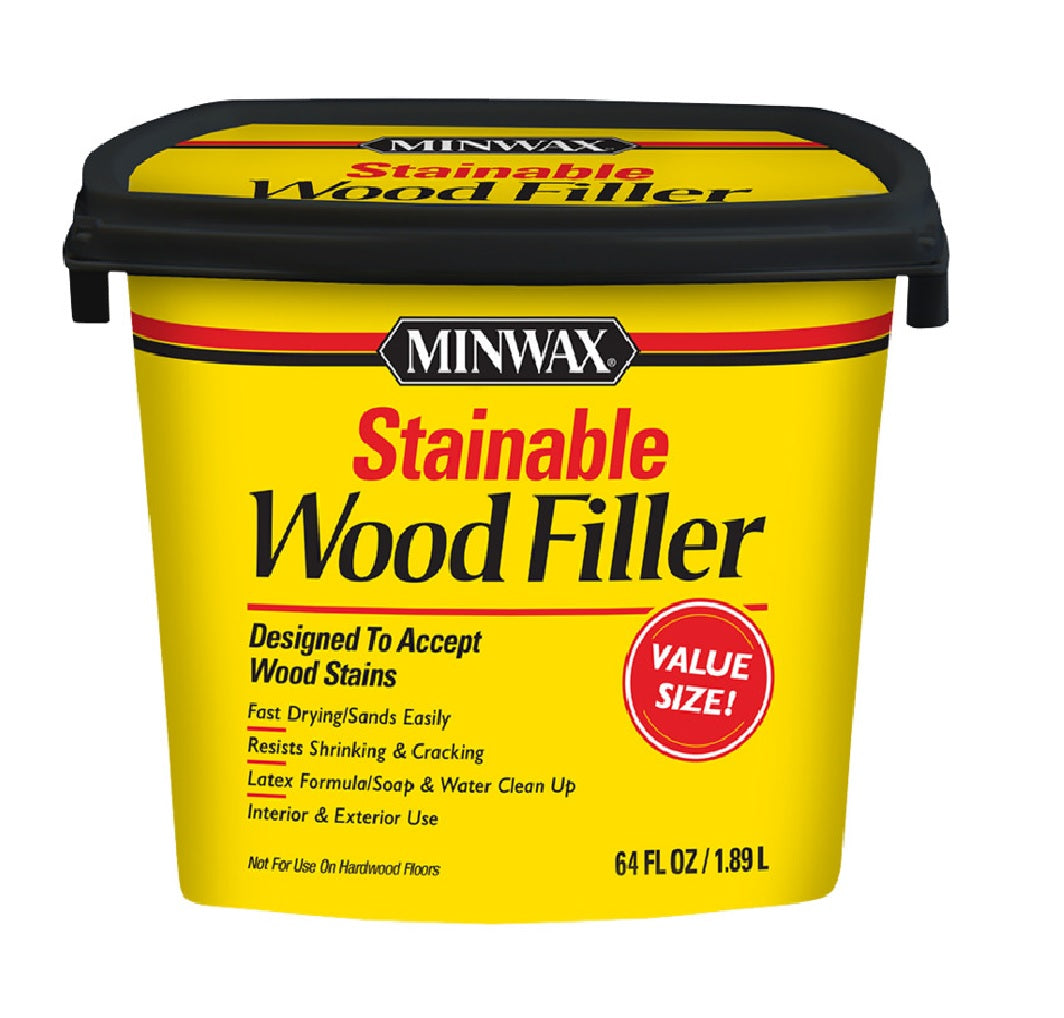 Minwax 428550000 Wood Filler, Natural, 64 oz.