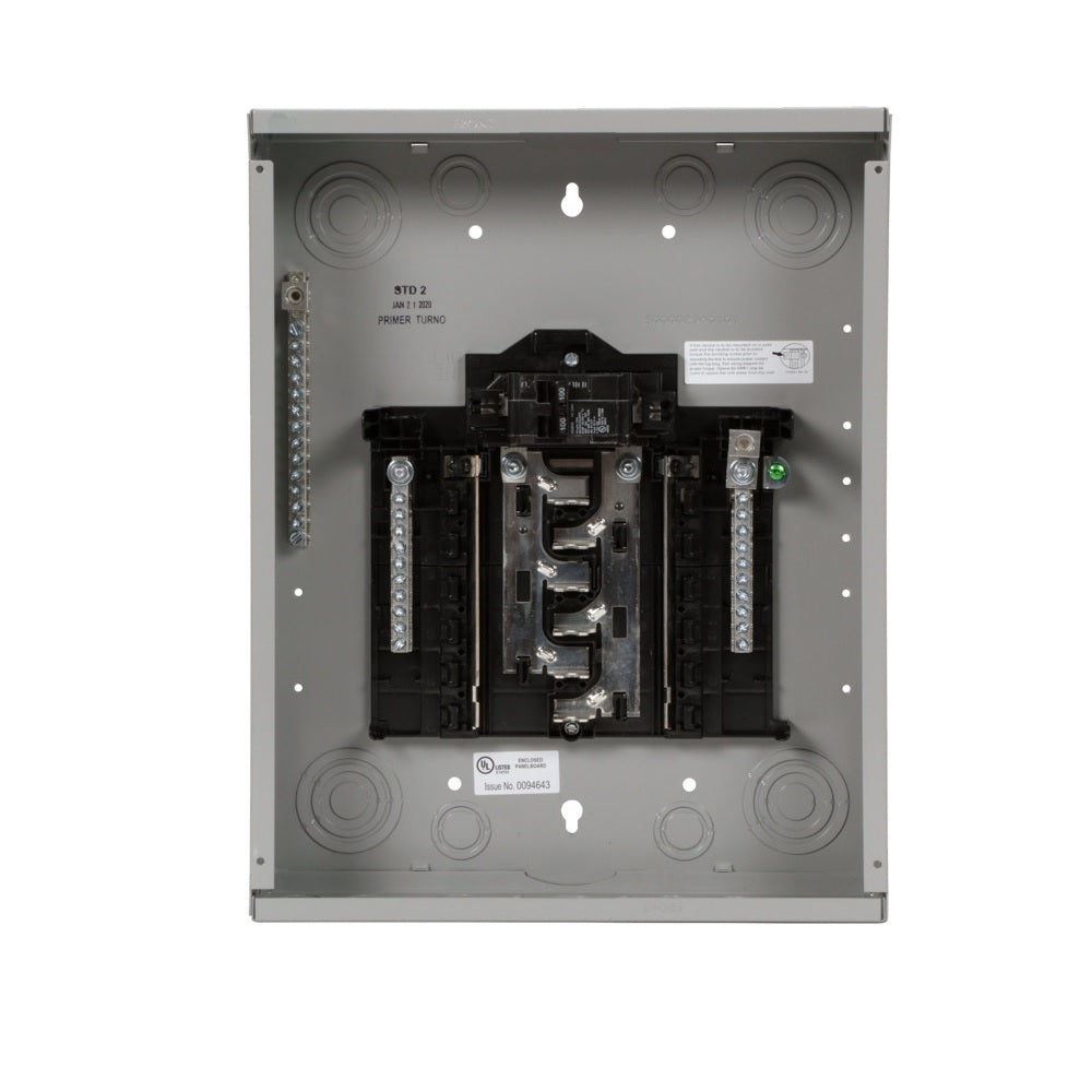 Siemens SN1224B1100 SN Series Assembled Load Center, Gray, 100 A