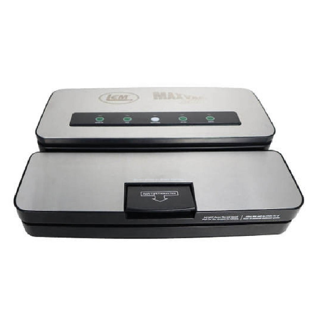 LEM 1393 MAXVAC 250 Vacuum Food Sealer, Black/Silver