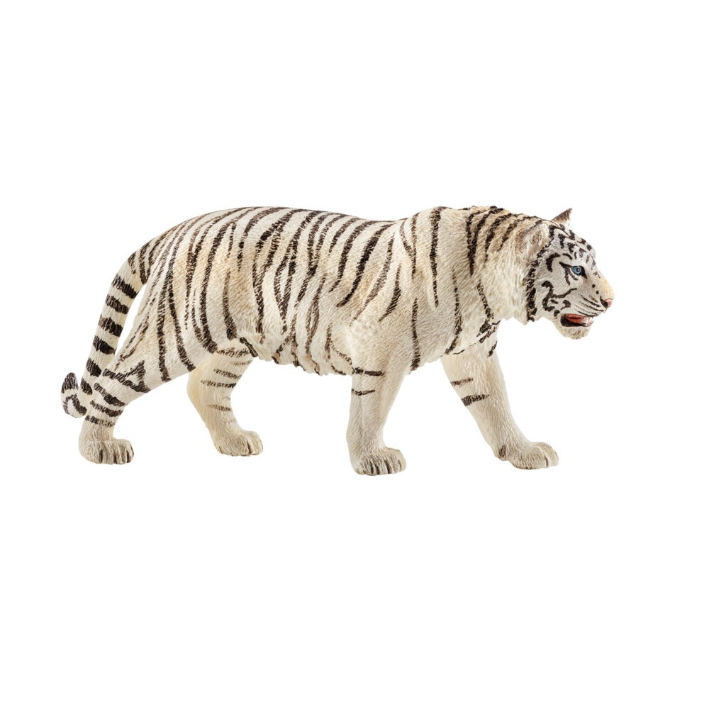 Schleich 14731 Figurine Tiger, Plastic, White
