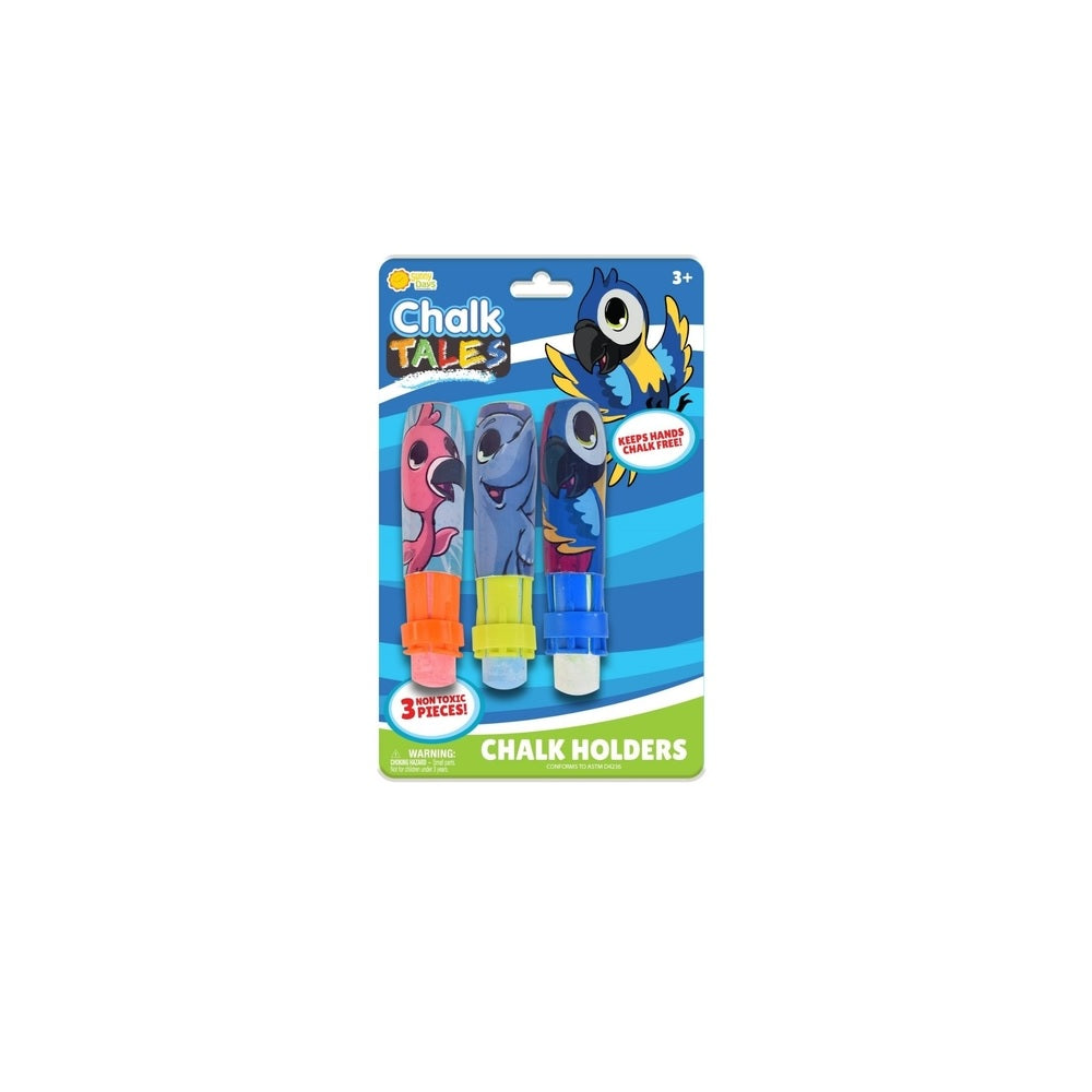 Sunny Days 320329 Chalk with Chalk Holders, Assorted
