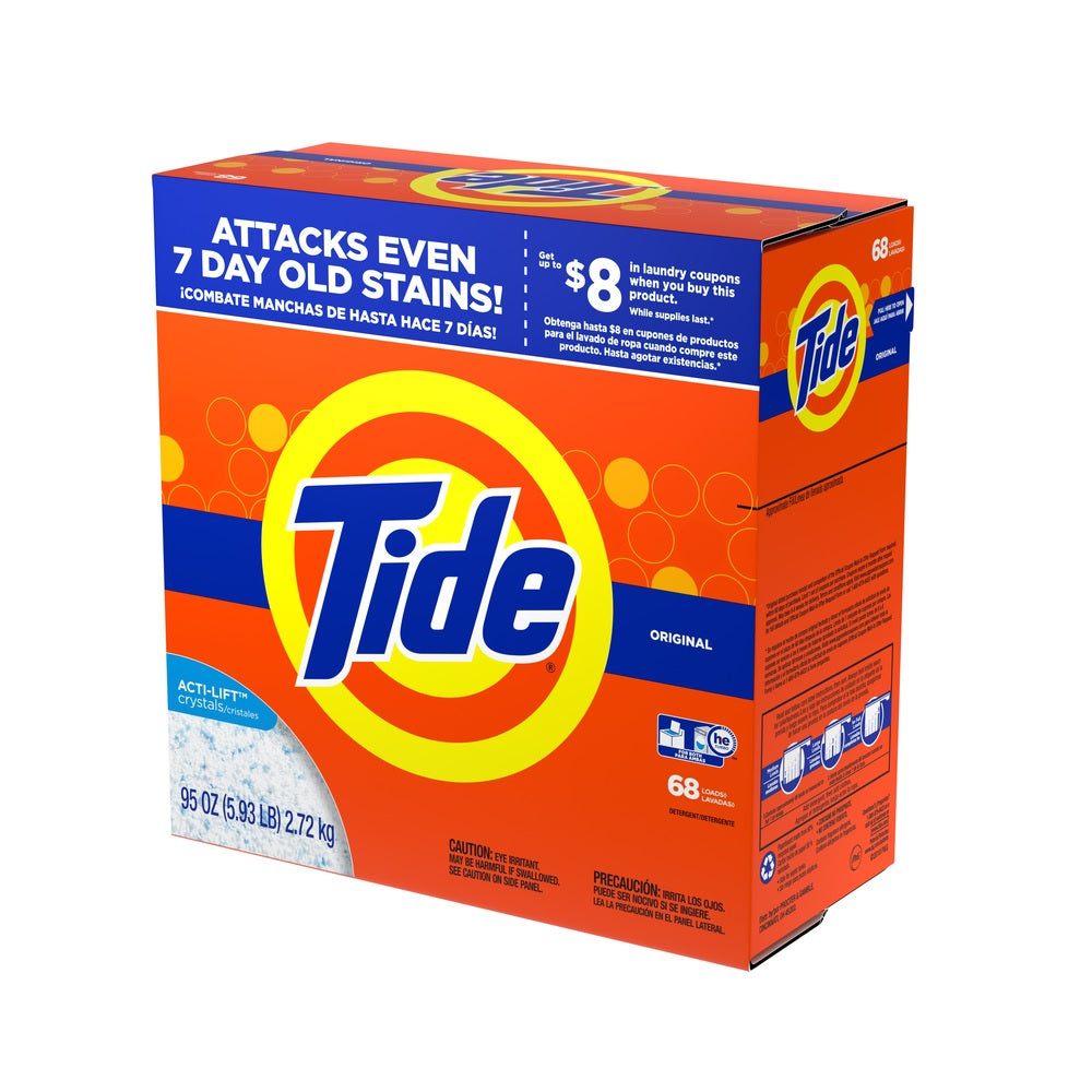 Tide 84997 Original Scent Laundry Detergent Powder, 95 oz.