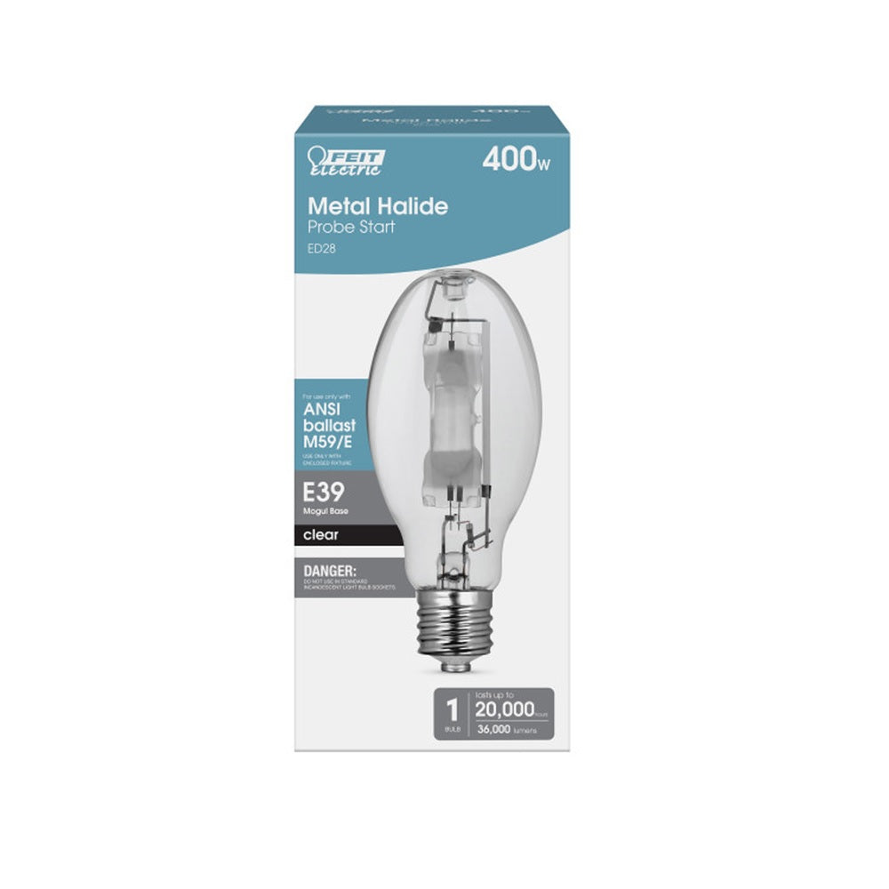 Feit MH400UED28HDRP HID Bulb Metal Halide, 400 watt