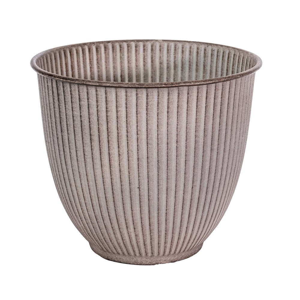 Robert Allen MPT02594 IronStone Archer Planter, Latte