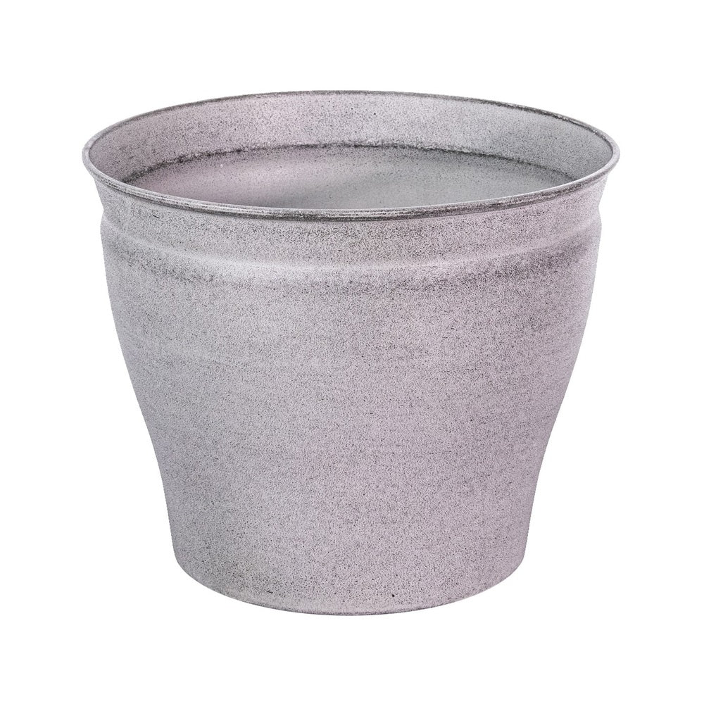 Robert Allen MPT02570 IronStone Timberline Planter, Pearl