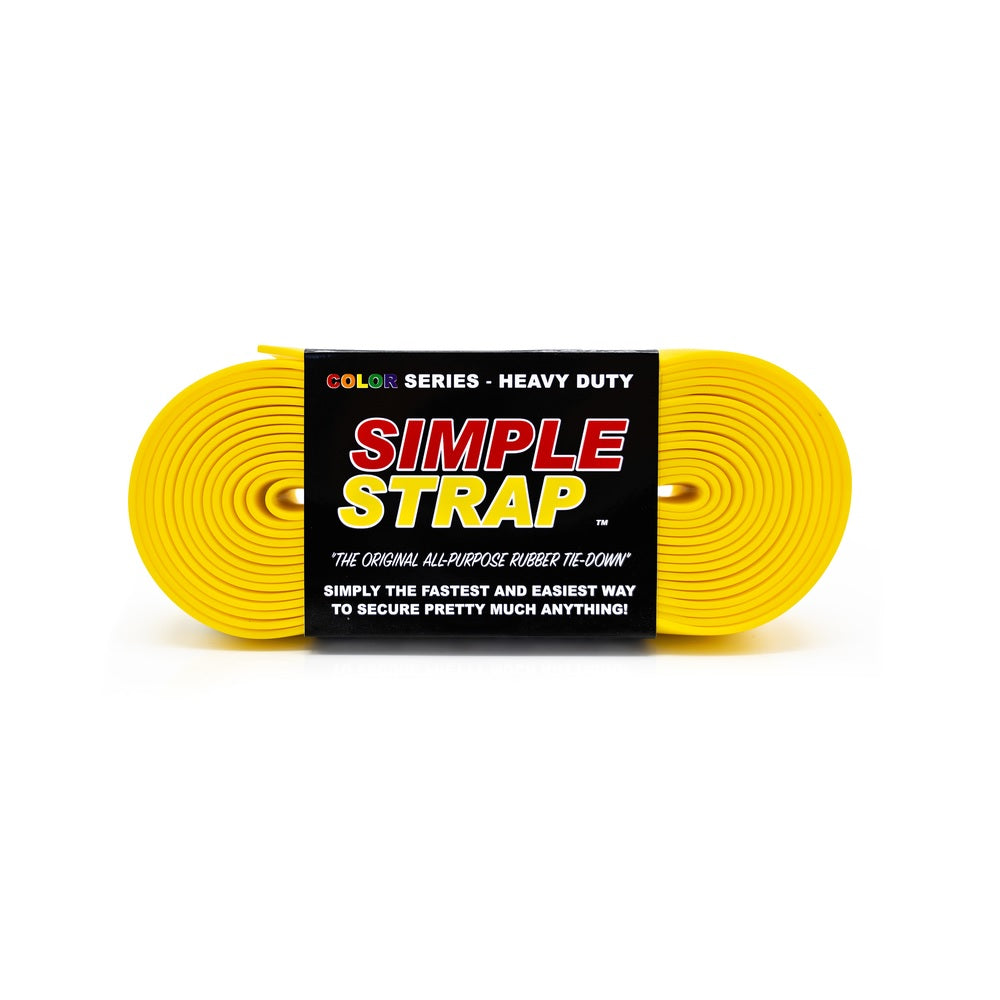 Simple Strap SS-2-YLW Heavy Duty Tie Down, 1.6" x 20', Yellow
