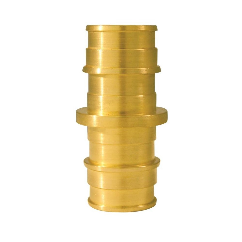 Apollo EPXC3434 Pex Pipe Coupling, Brass, 3/4"